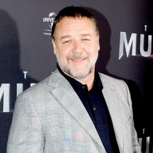 Russell Crowe arrives ahead of The Mummy Australian Premiere at State Theatre on May 22, 2017 in Sydney, Australia.