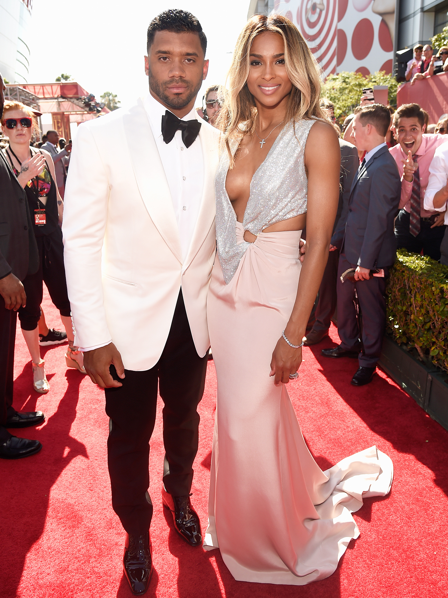 Ciara and Russell Wilson Make Red Carpet Debut as Married Couple at ESPYS1500 x 2001