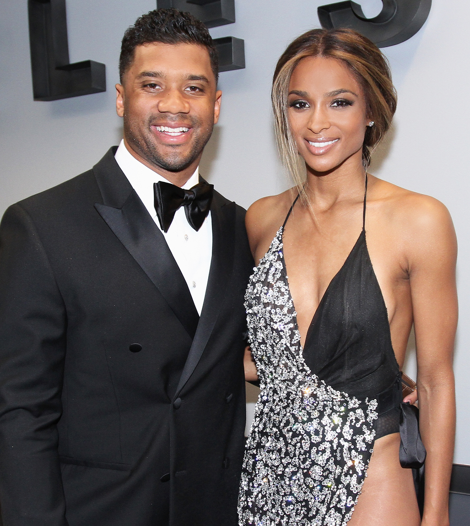Russell Wilson and Ciara