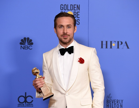 Ryan Gosling at the 2017 Golden Globes