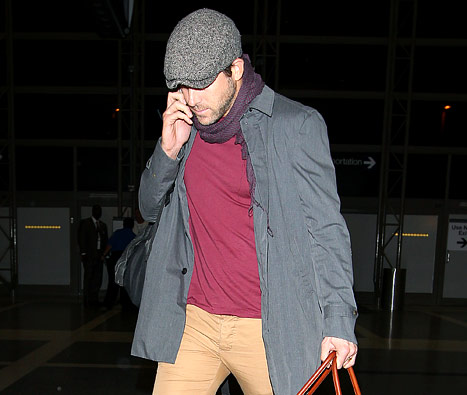 Ryan Reynolds at LAX