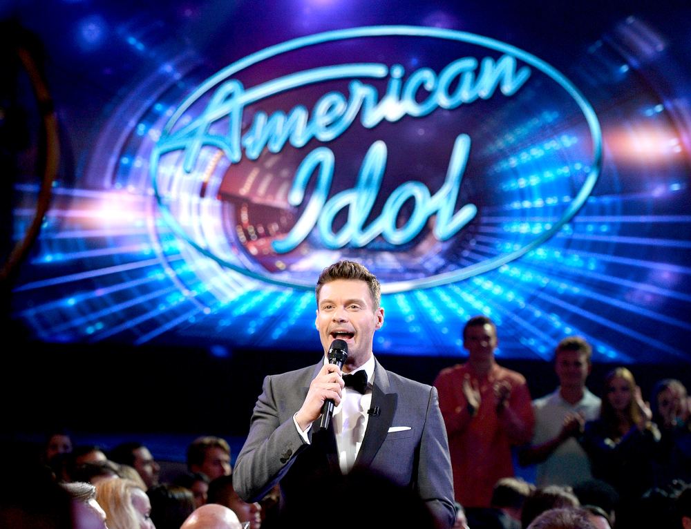 Ryan Seacrest speaks in the audience during FOX's "American Idol" Finale For The Farewell Season at Dolby Theatre on April 7, 2016 in Hollywood, California. at Dolby Theatre on April 7, 2016 in Hollywood, California.