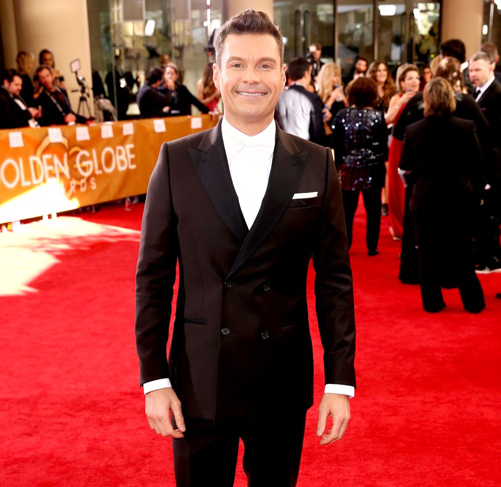 Ryan Seacrest attends the 74th Annual Golden Globe Awards at The Beverly Hilton Hotel on January 8, 2017 in Beverly Hills, California.