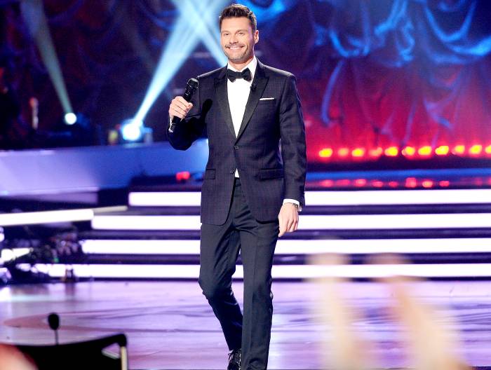 Ryan Seacrest speaks onstage during "American Idol" XIV Grand Finale at Dolby Theatre on May 13, 2015 in Hollywood, California.
