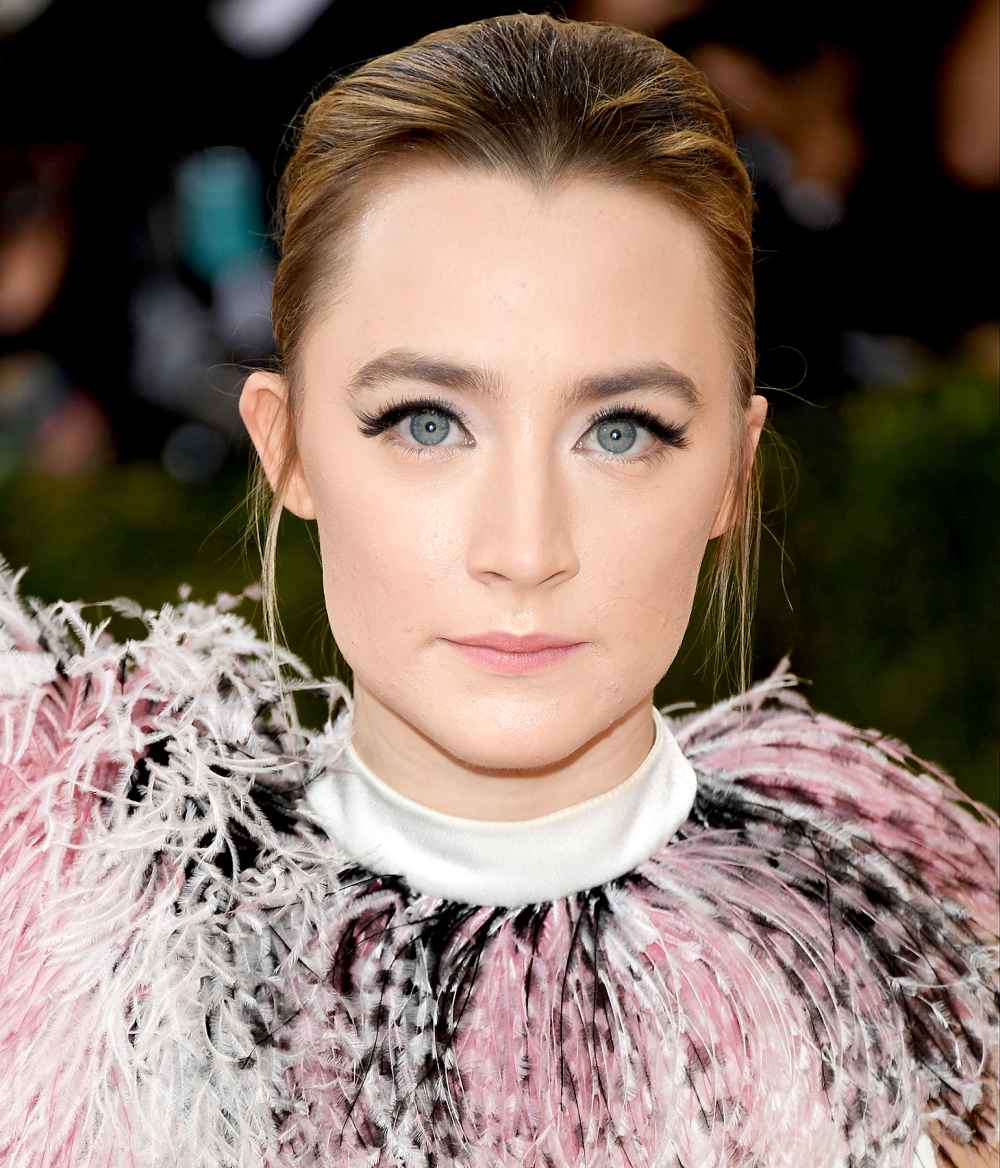Saoirse Ronan attends the 'Manus x Machina: Fashion In An Age Of Technology' Costume Institute Gala at the Metropolitan Museum on May 02, 2016 in New York.