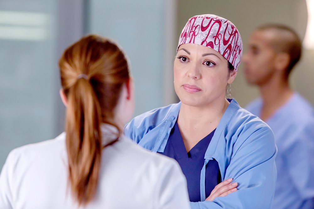 Sara Ramirez on Grey's Anatomy.