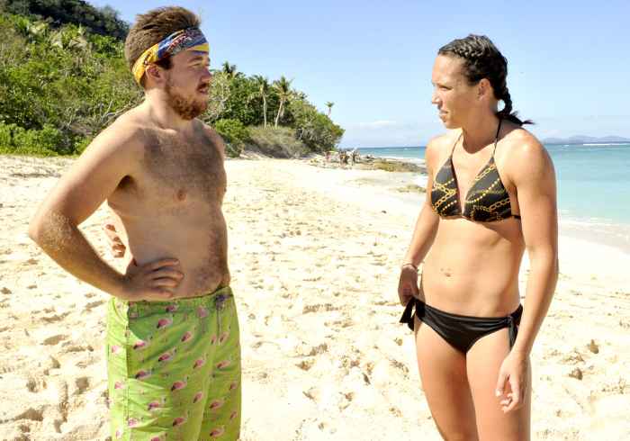 Zeke Smith and Sarah Lacina on the eighth and ninth episode of SURVIVOR: Game Changers.