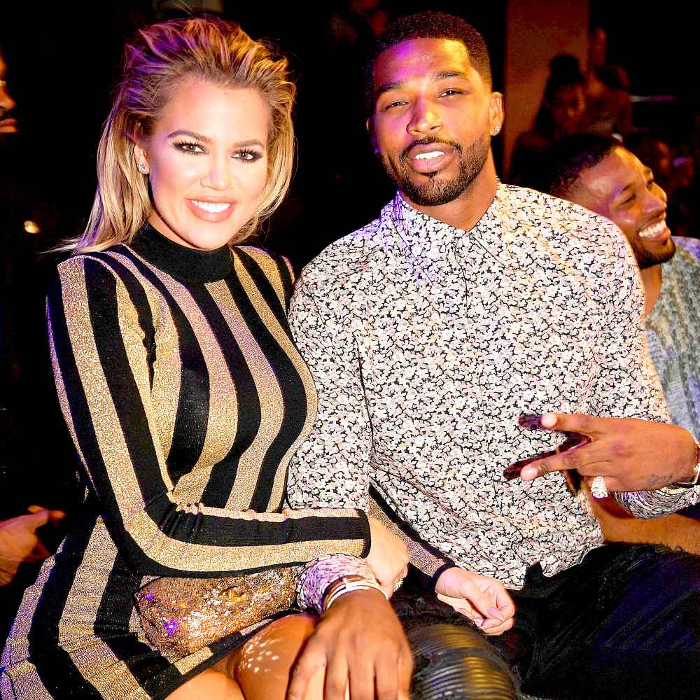 Khloe Kardashian and Tristan Thompson