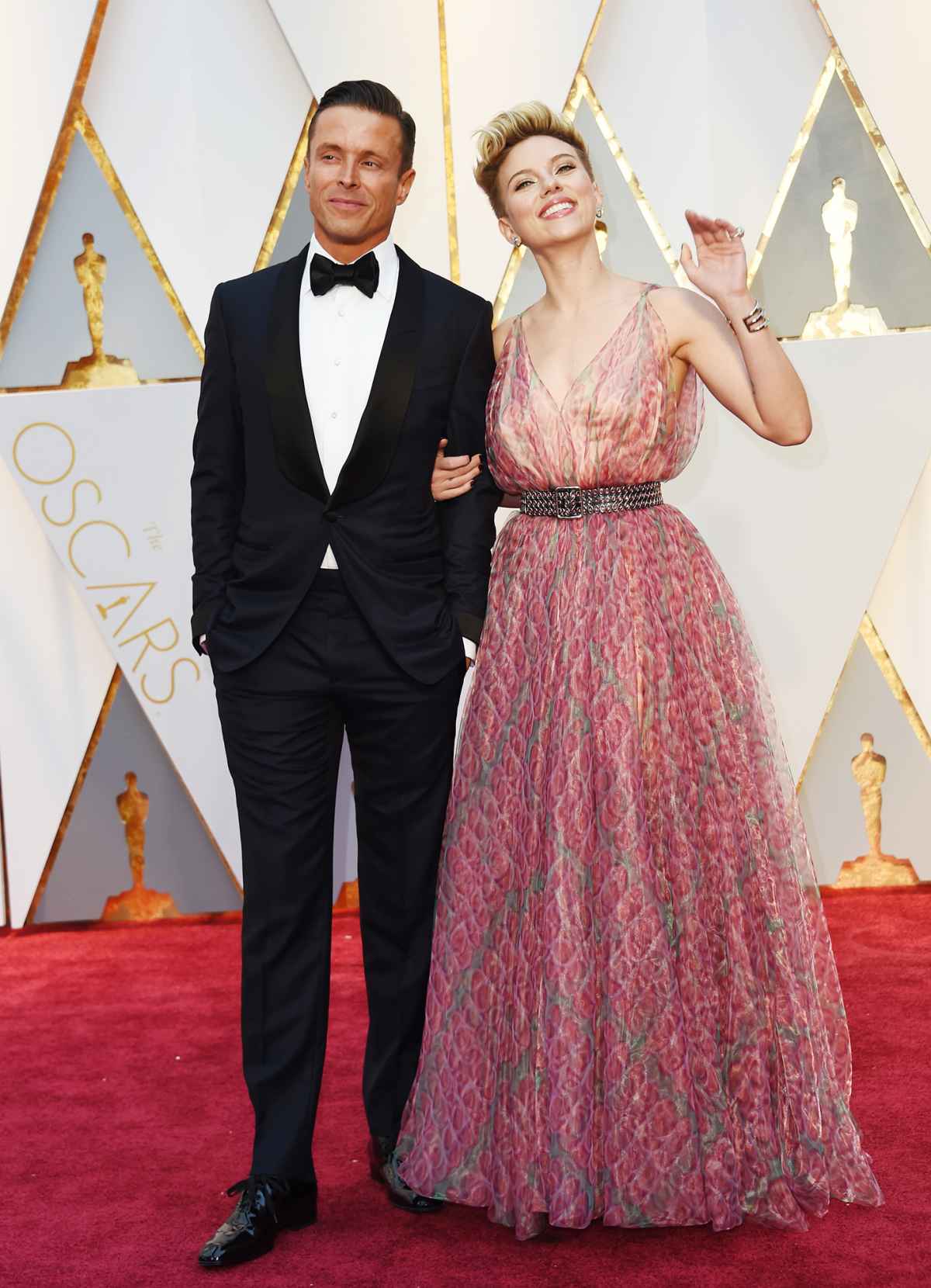 album Præsident Hav Scarlett Johansson Gives Major Sass Oscars 2017 Red Carpet