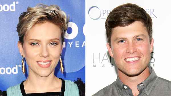 Scarlett Johansson Colin Jost