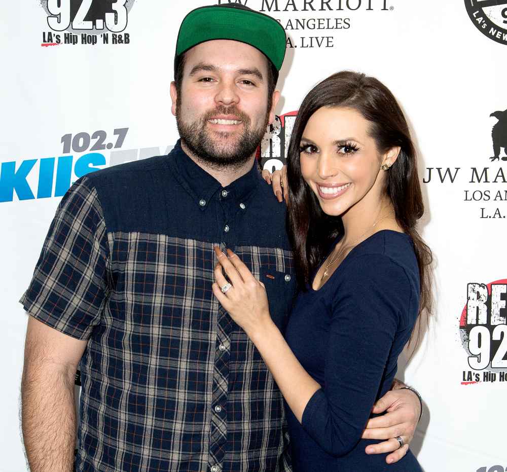 Michael Shay and Scheana Marie attend Alt 98.7, 102.7 KIIS FM and REAL 92.3 Celebrate The 2016 GRAMMY Awards at The Mixing Room at the JW Marriot Los Angeles on February 12, 2016 in Los Angeles, California.