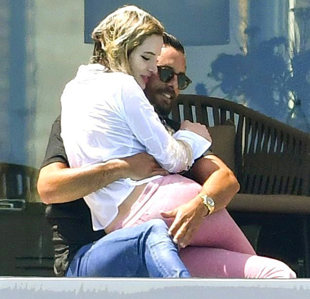 Scott Disick and Bella Thorne in Cannes.