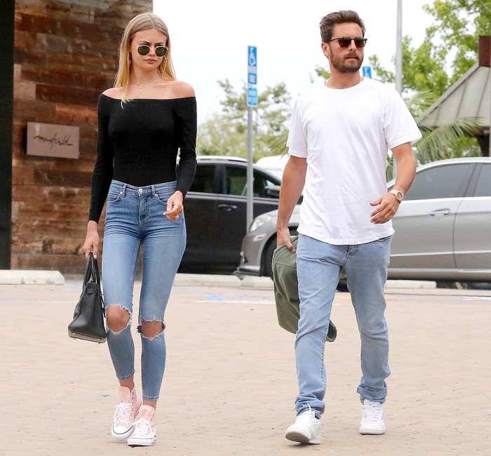Scott Disick leaves Nobu with Ella Ross on May 5, 2017.