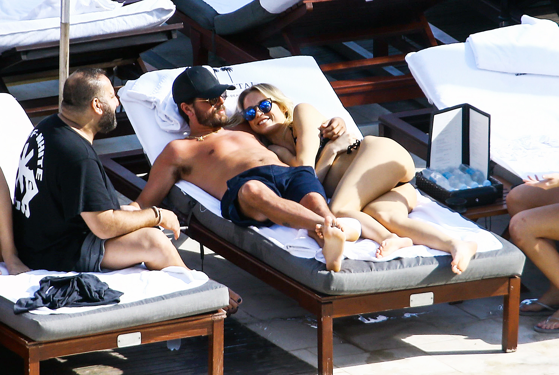 Scott Disick blonde Miami