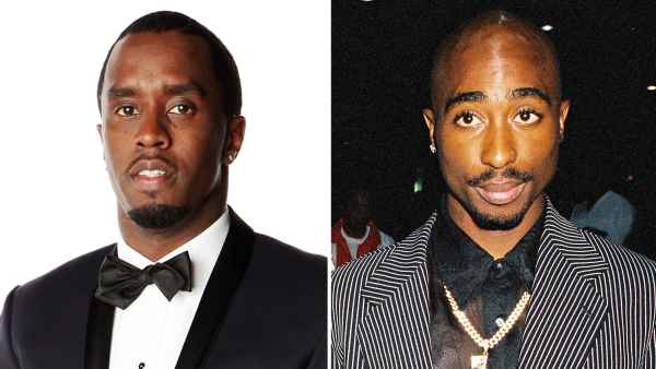 Sean 'Diddy' Combs and Tupac Shakur