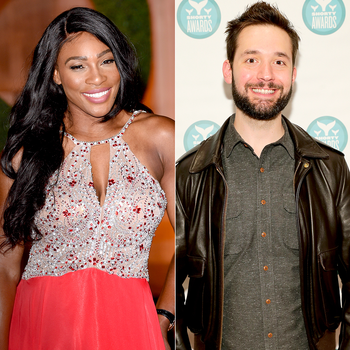 Serena Williams and Alexis Ohanian