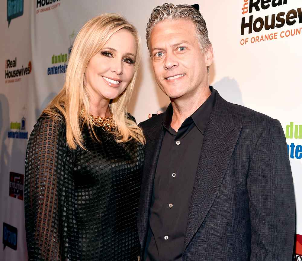 Shannon Beador and David Beador attend the premiere party for Bravo's