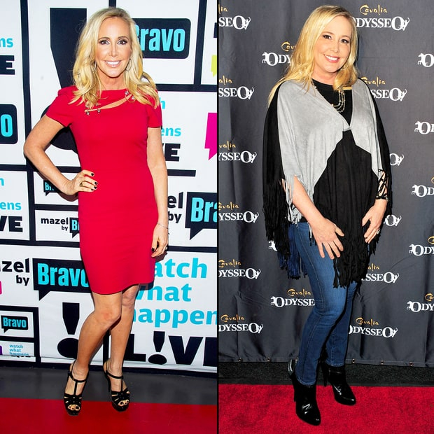 Shannon Beador in 2015 and 2016