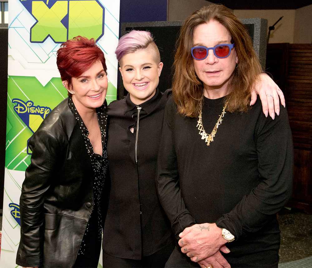 Sharon, Kelly, and Ozzy Osbourne
