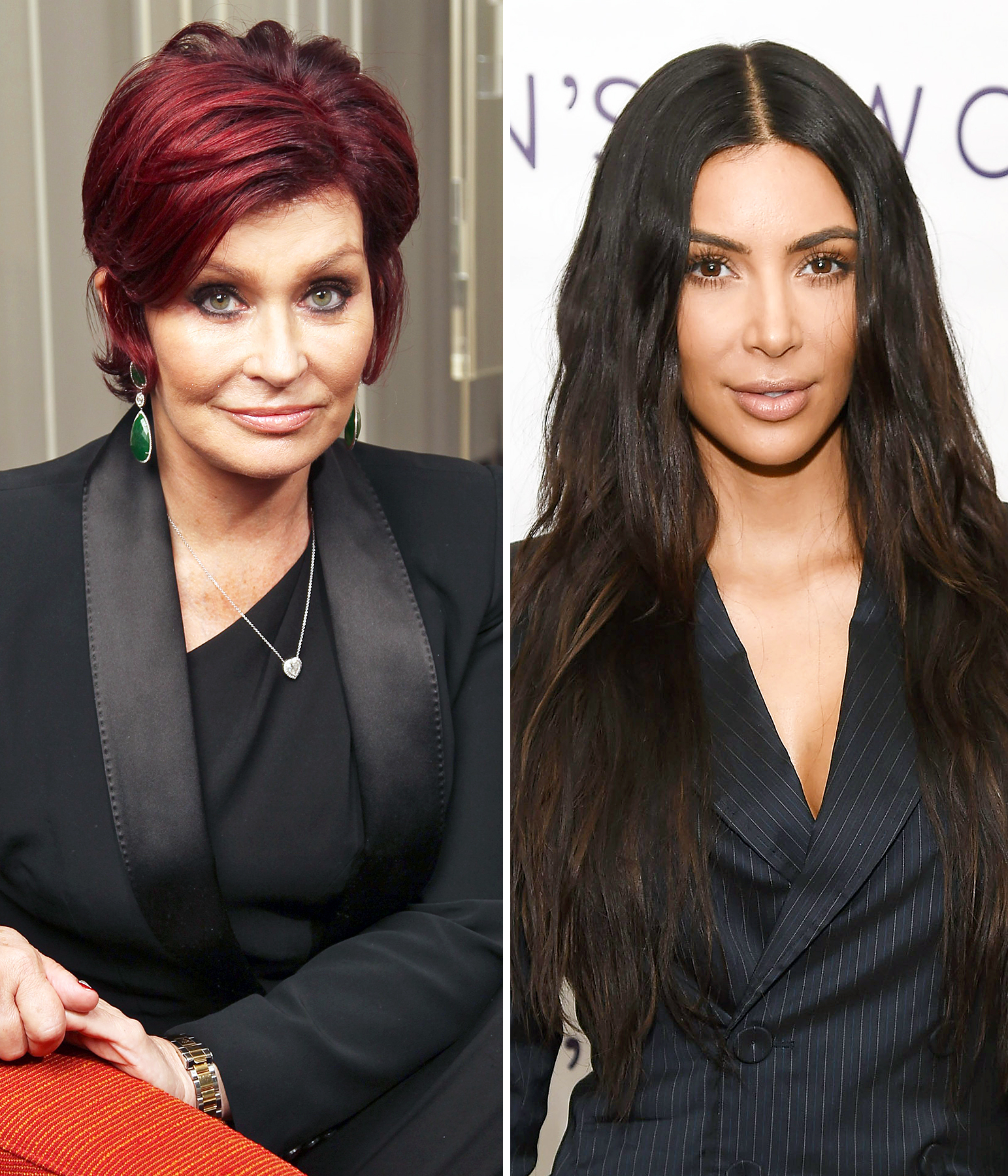 Sharon Osbourne Kim Kardashian