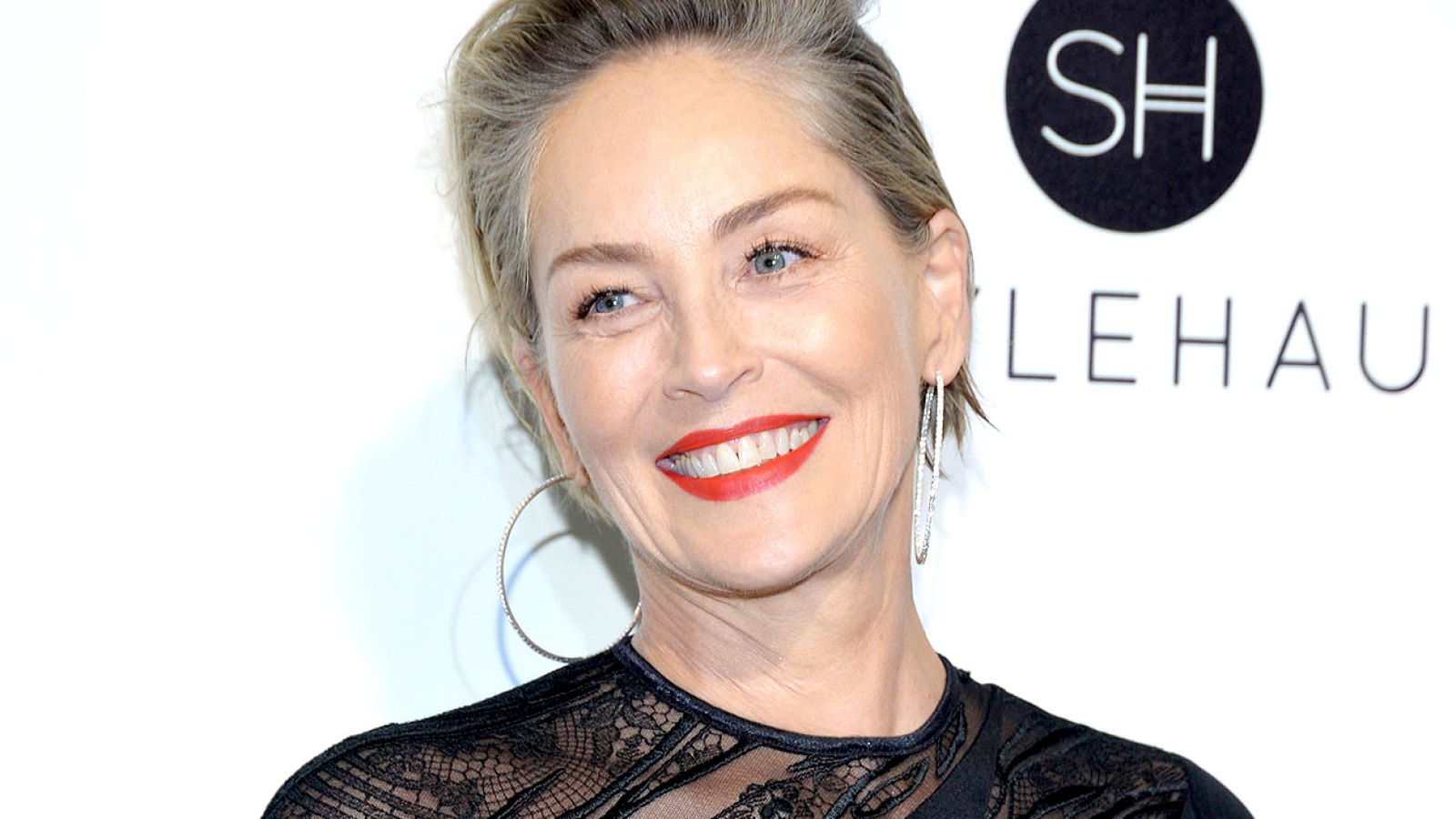 Sharon Stone attends the 25th Annual Elton John AIDS Foundation's Academy Awards Viewing Party at The City of West Hollywood Park on February 26, 2017 in West Hollywood, California.