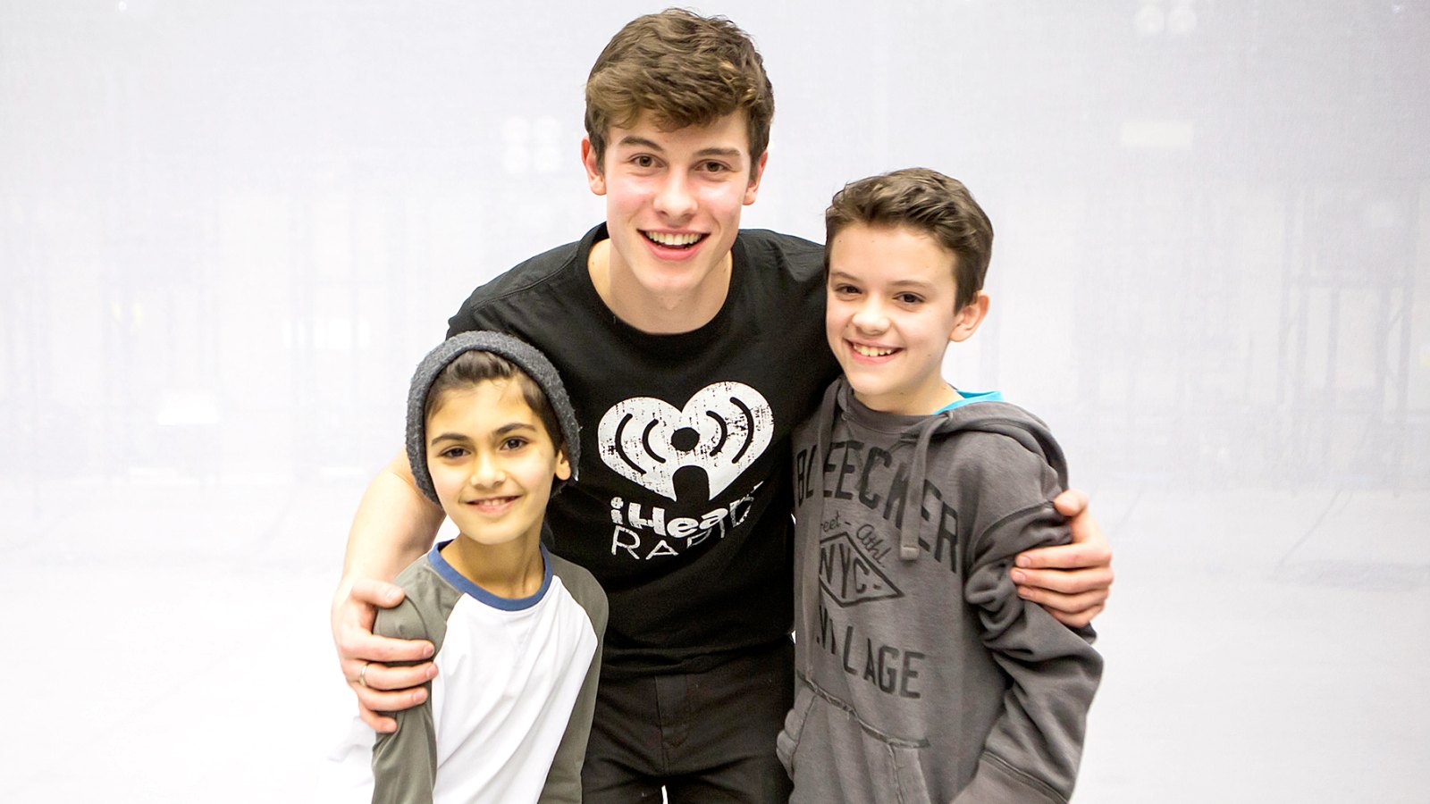 Shawn Mendes rehearsed with James Ciannello and Jordan Matalon ahead of the Garden of Dreams Talent Show.