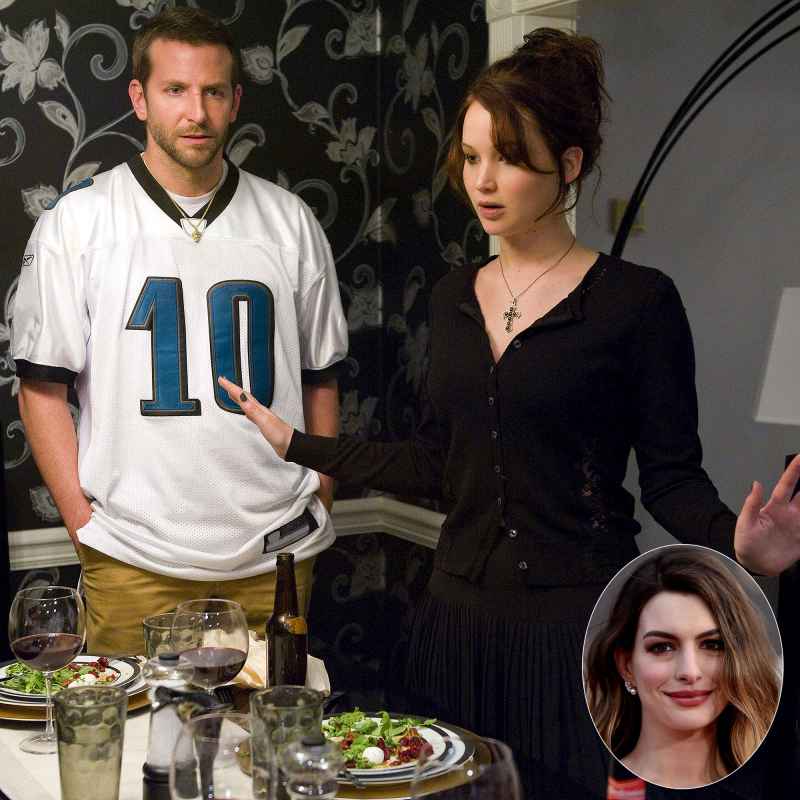 Bradley Cooper; Jennifer Lawrence; Anne Hathaway
