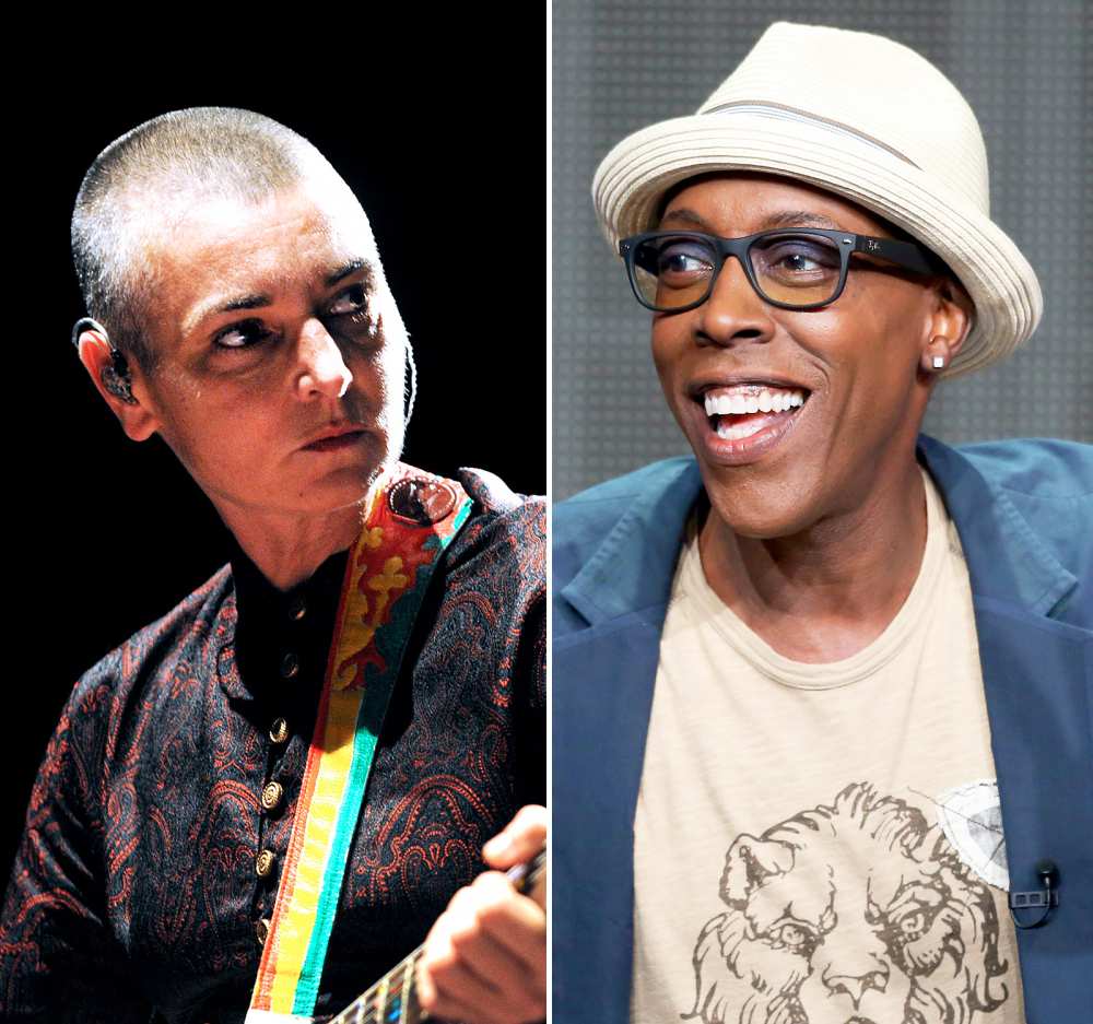 Sinead O’Connor and Arsenio Hall