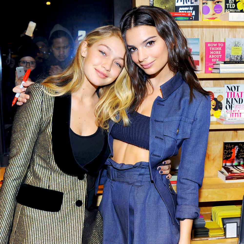 Gigi Hadid and Emily Ratajkowski