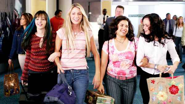 Amber Tamblyn Blake Lively America Ferrera Alexis Bledel Sisterhood Of The Traveling Pants