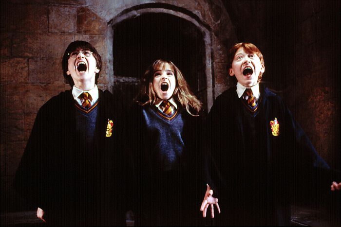Daniel Radcliffe Emma Watson Rupert Grint Harry Potter and the Sorcerer's Stone