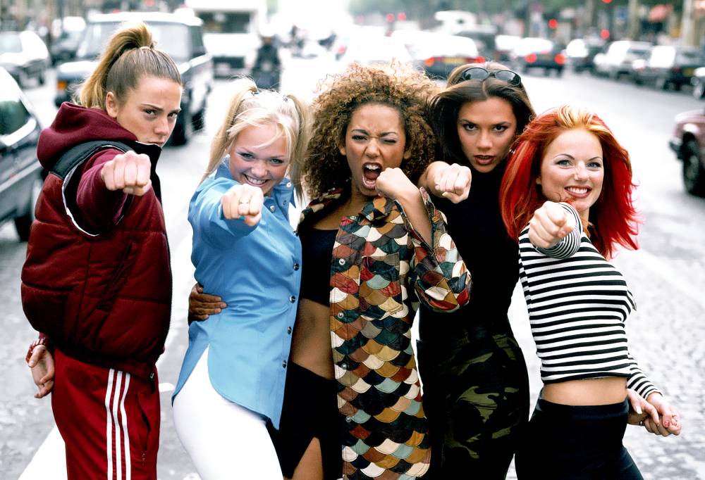 The Spice Girls, Paris, September 1996.