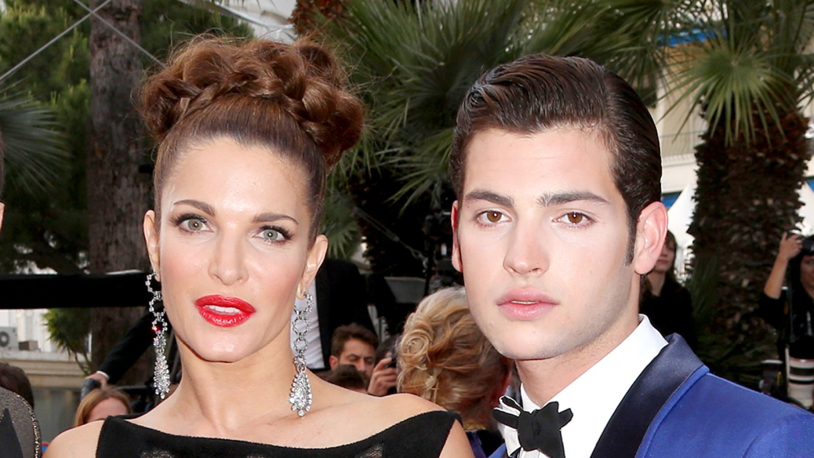 Stephanie Seymour and Peter Brant Jr attend 'The Homesman' Gala film premiere, 67th Cannes Film Festival, France in 2014.