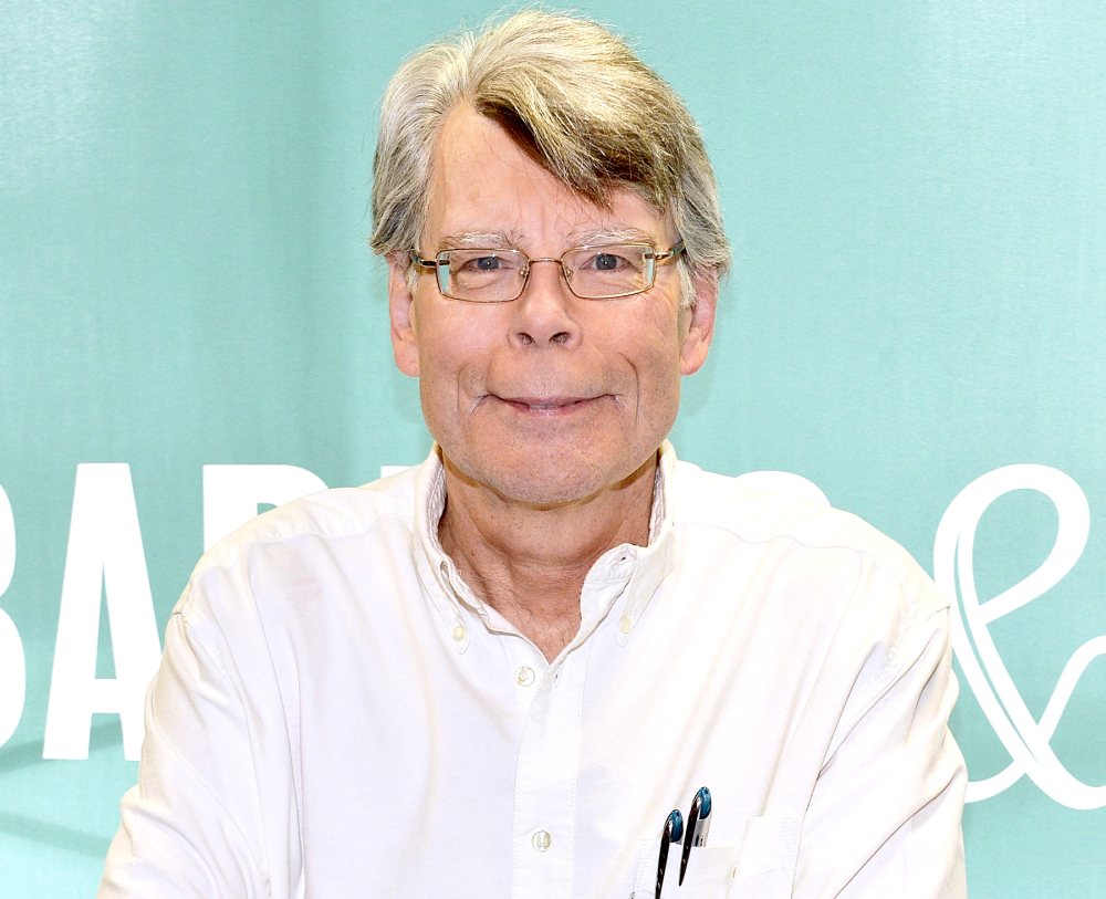 Stephen King signs copies of his book 'Revival' at Barnes & Noble Union Square in New York City on November 11, 2014.