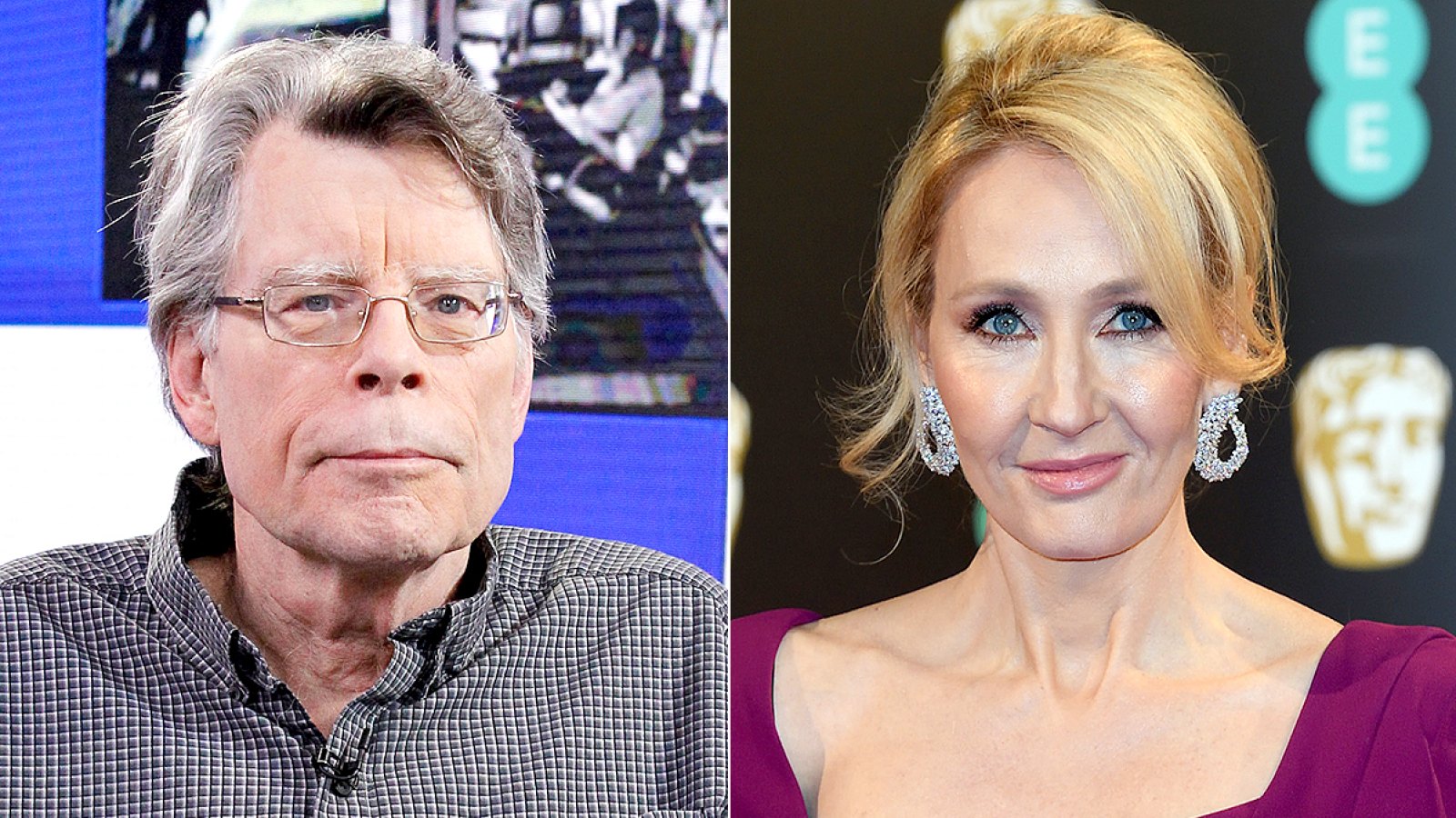 Stephen King and JK Rowling