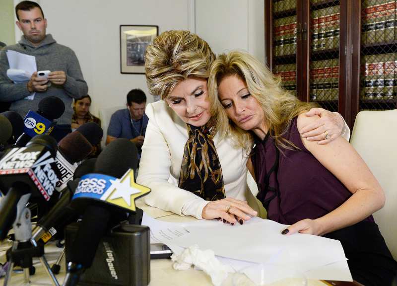 Summer Zervos Gloria Allred Donald Trump