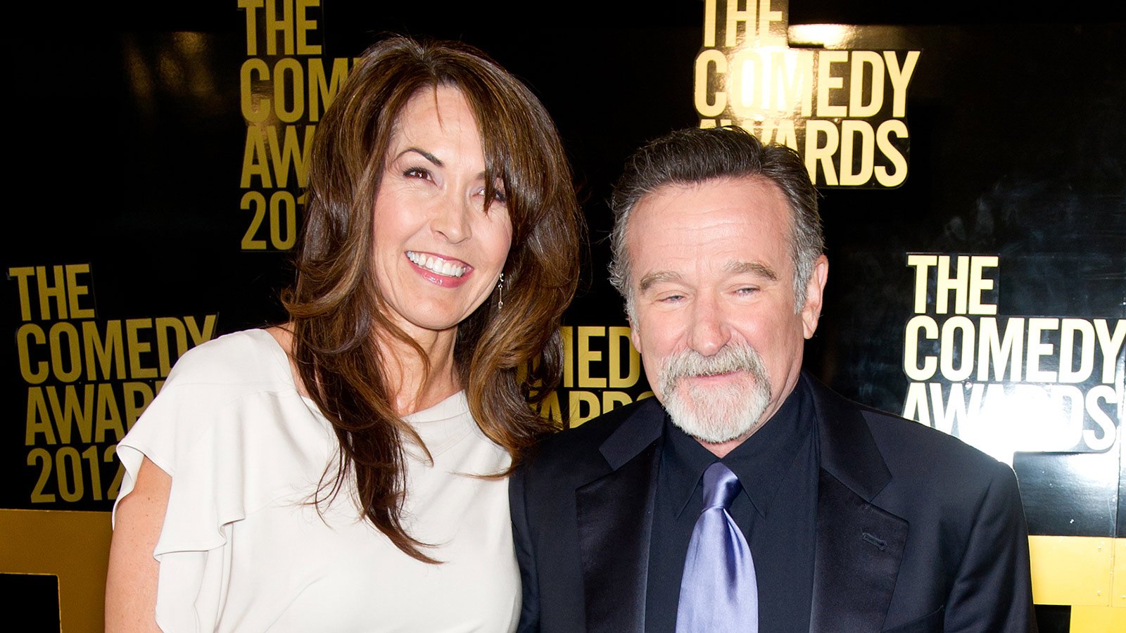 Susan Schneider and Robin Williams