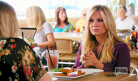 Tamra at lunch with Briana