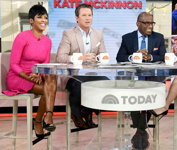 Tamron Hall, Billy Bush and Al Roker on Today, September 26, 2016.