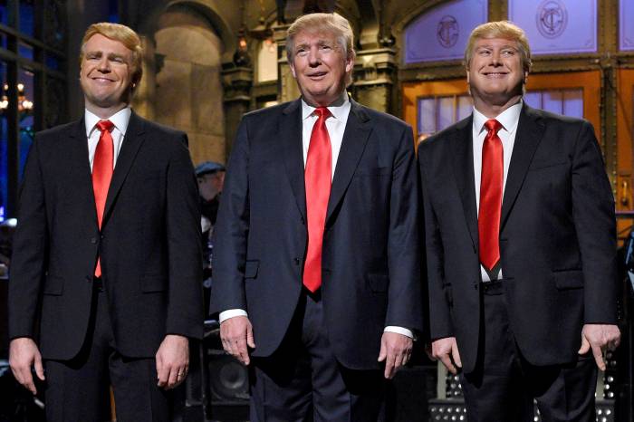 Taran Killam, Donald Trump and Darrell Hammond