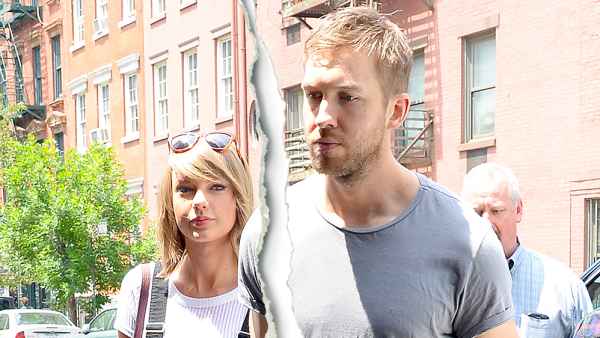 Taylor Swift and Calvin Harris seen arriving at Spotted Pig in Soho on May 28, 2015 in New York City.
