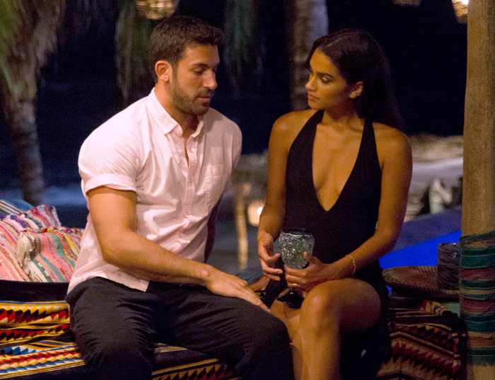 Derek and Taylor on Bachelor In Paradise.