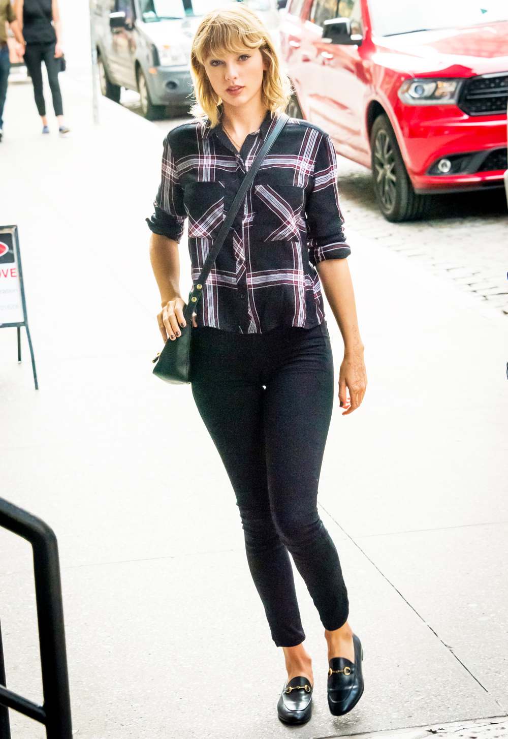 Taylor Swift is seen on September 28, 2016 in New York City.