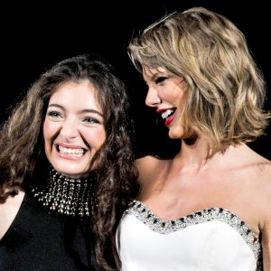 Taylor Swift and Lorde perform onstage during The 1989 World Tour Live at Nationals Park on July 13, 2015 in Washington DC.