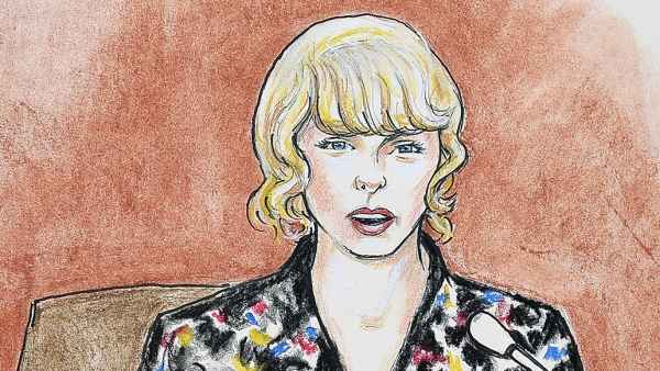 Taylor Swift courtroom sketch