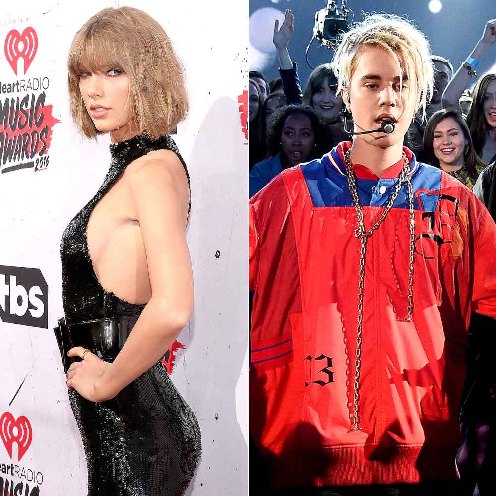 Taylor Swift and Justin Bieber