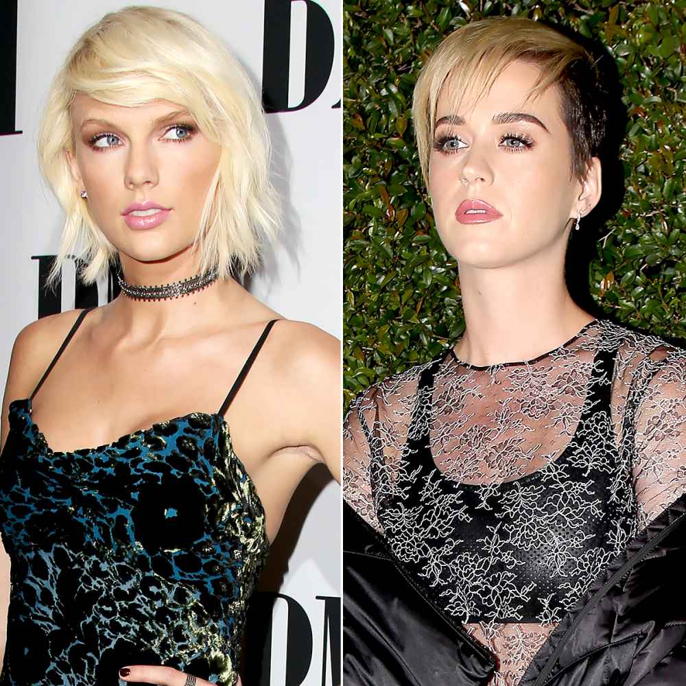 Taylor Swift and Katy Perry