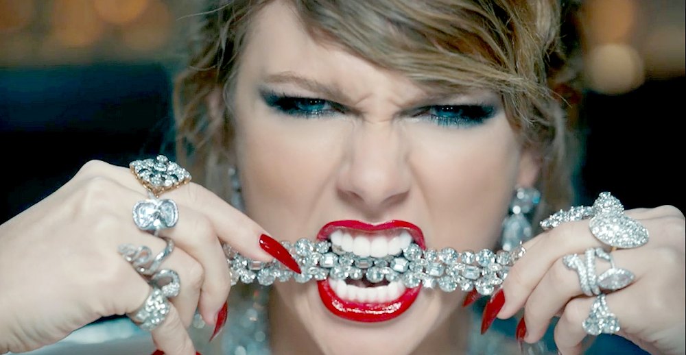 Taylor Swift in "Look What You Made Me Do"