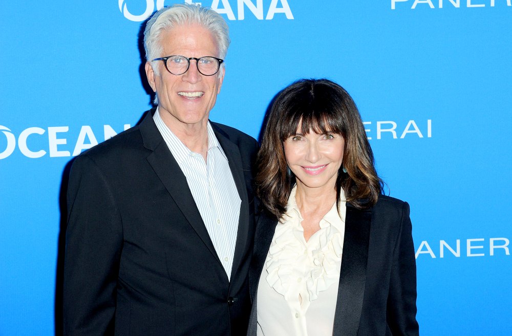 Ted Danson and Mary Steenburgen arrive at Oceana: Sting Under The Stars on July 19, 2016 in Los Angeles, California.