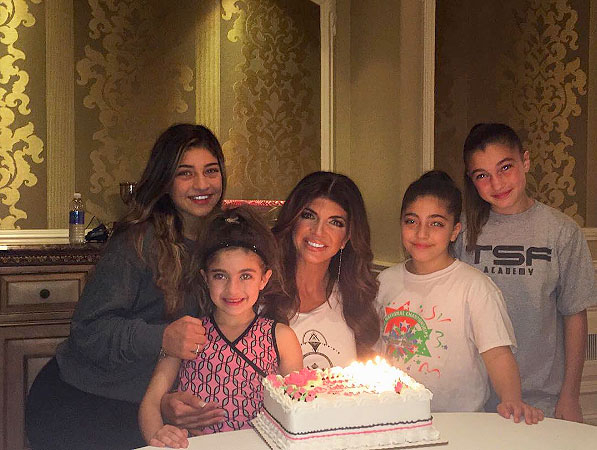 Teresa Giudice Celebrates 44th Birthday With Daughters and Melissa